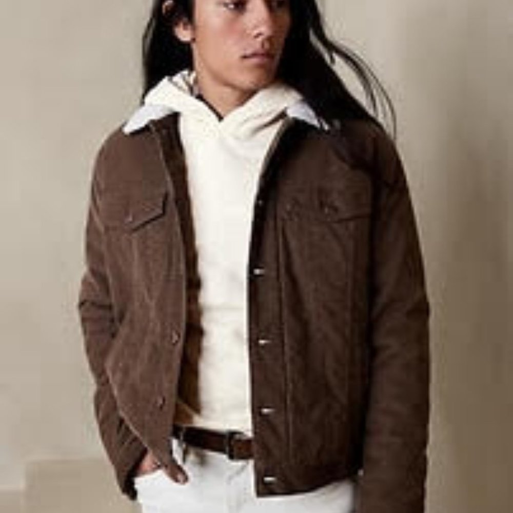 brand new Clean Fleece Hoodie by Banana Republic